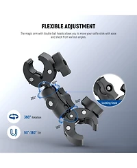 Neewer Gp-32 Camera Mounting Accessory for Insta360 Dji Osmo 360 Pocket 3 Action Cameras