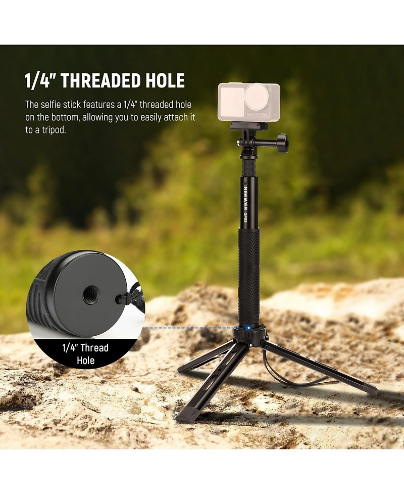 Neewer Gp-85 Camera Mounting Accessory for select Dji Osmo Action models