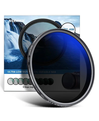Neewer ND2-ND400 Camera Lens Accessory with ND2, ND400