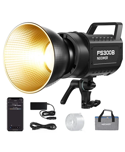 Neewer FS300B Led Video Light with 300W, 44500Lux, 2700K-6500K