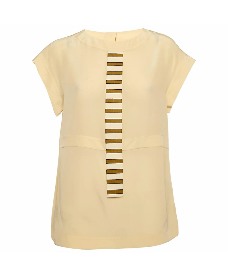 Pre-Owned Fendi Women's Silk Top