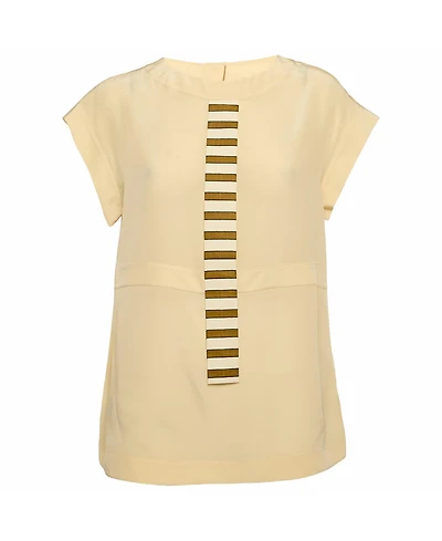 Pre-Owned Fendi Women's Silk Top