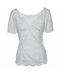 Pre-Owned Dolce & Gabbana Women's Stretch Cotton Top