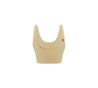 Pcfg Women's Cotton-Blend Wire-Free Yoga Bra