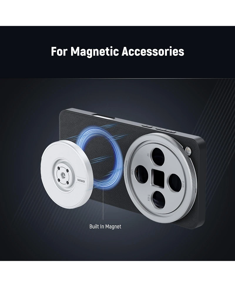 Neewer PA120 Camera Lens Accessory for Oppo Find X8 Pro