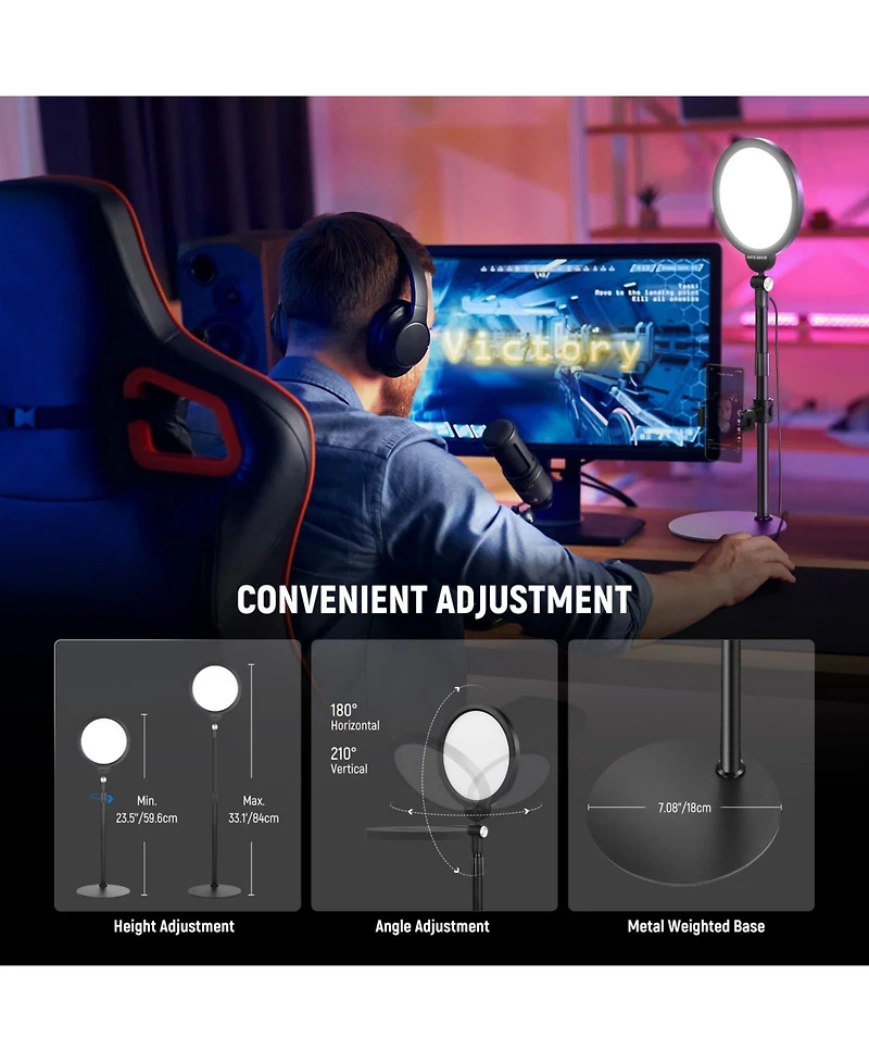 Neewer R06 Ring Light with 10W for select iPhone models