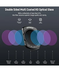 Neewer ND64-512 Camera Lens Accessory with ND64-512 for Dji Osmo Pocket 3