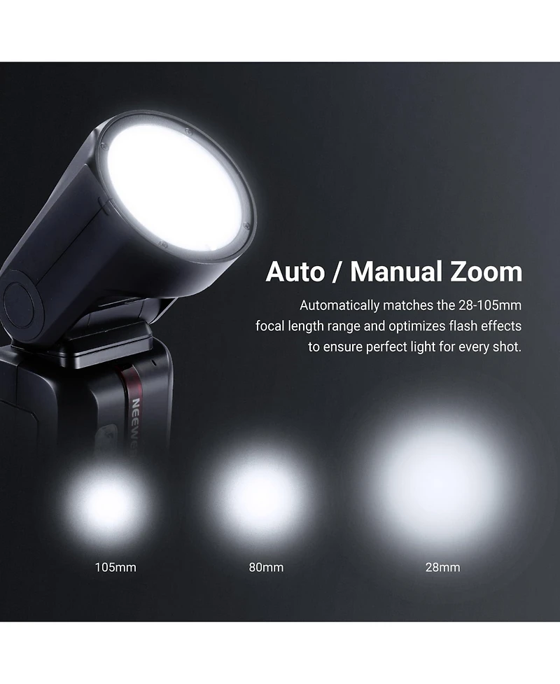 Neewer Z2PRO-c Camera Flash with 76Ws, 3000mAh, Ttl for Canon