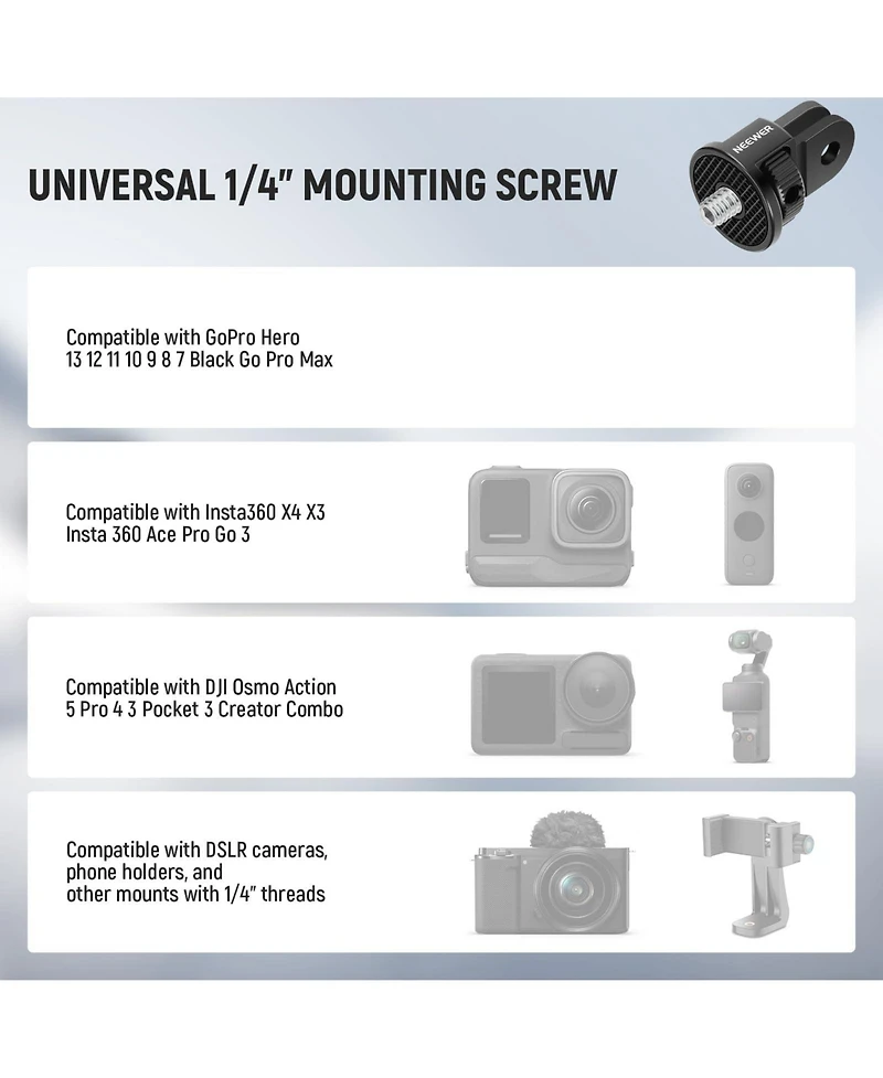 Neewer Gp-7 Camera Mounting Accessory for Dji Osmo Pocket 3