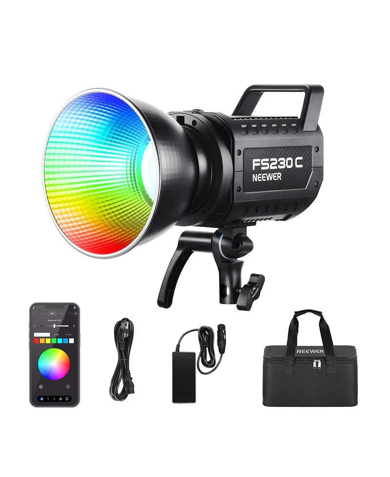 Neewer FS230C Led Video Light with 230W, 23000lux, 2500K-7500K