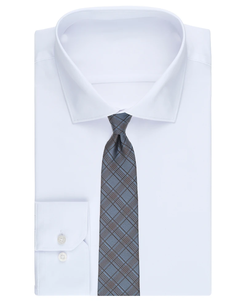 Michael Kors Men's Freely Plaid Classic Tie