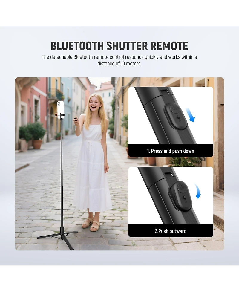 Neewer PA988 Camera Tripod for select iPhone and Android mobile devices