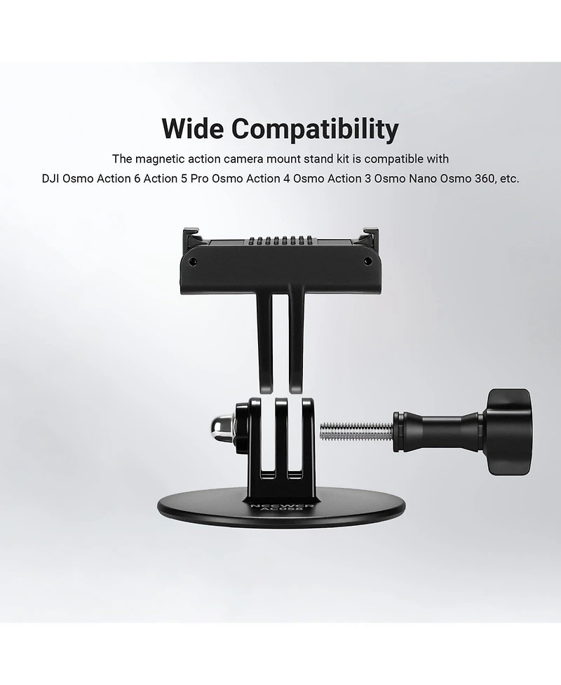 Neewer AC058 Camera Mounting Accessory for Dji Osmo Nano/Osmo 360/Action 6 5 Pro 4