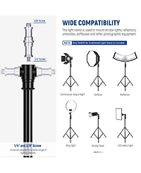 Neewer Photography Light Stand with 9.8ft, 5.5lb, 2.5kg
