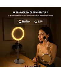 Neewer RH10B Ring Light with 20W, 2900K-7000K, CRI97 for select iPhone models