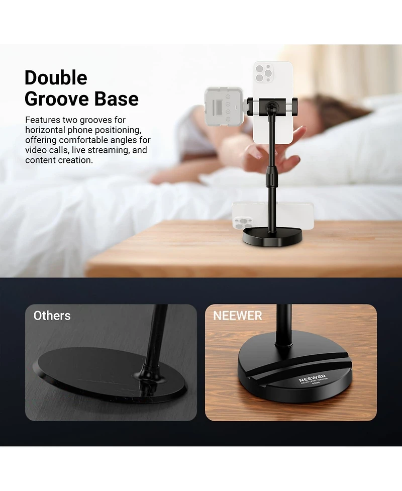 Neewer DS030 Camera Mounting Accessory for select iPhone and Android mobile devices
