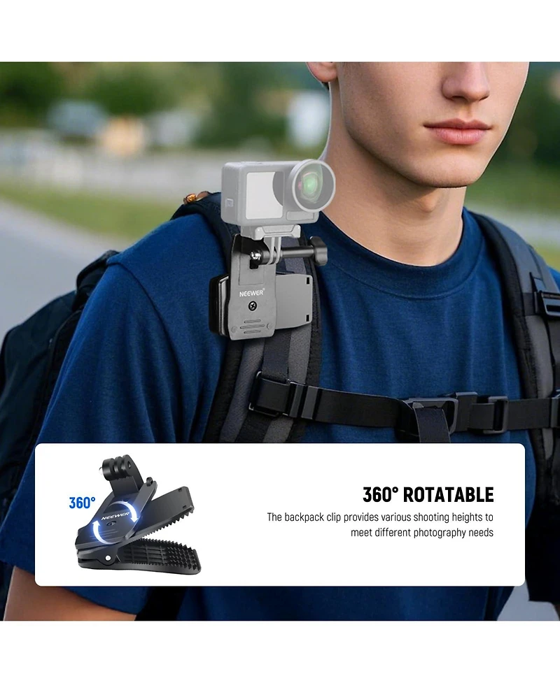 Neewer Gp- Camera Mounting Accessory for select GoPro