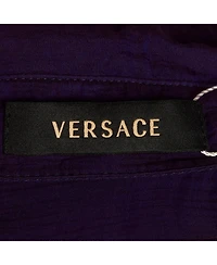 Pre-Owned Versace Women's Sheer Silk Chiffon Blouse
