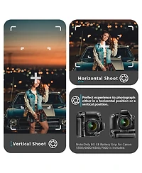 Neewer Bg-E8 Camera Battery and Charging Accessory