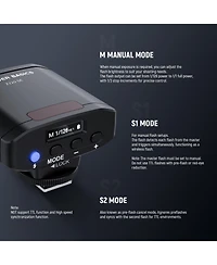 Neewer GN12 Camera Flash with 2000mAh, 5600K for select Canon, Nikon and Sony cameras