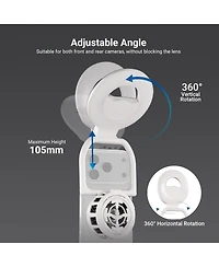 Neewer N36 Ring Light with 4W, 800mAh, CRI80 for select iPhone models