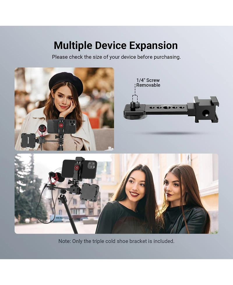 Neewer CA173 Camera Mounting Accessory for Dji Osmo Mobile Zhiyun Feiyu Vimble Hohem Phone
