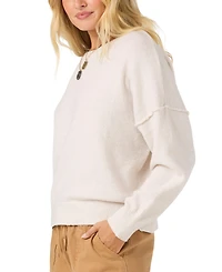 O'Neill Women's Kari Ribbed Long-Sleeve Sweater
