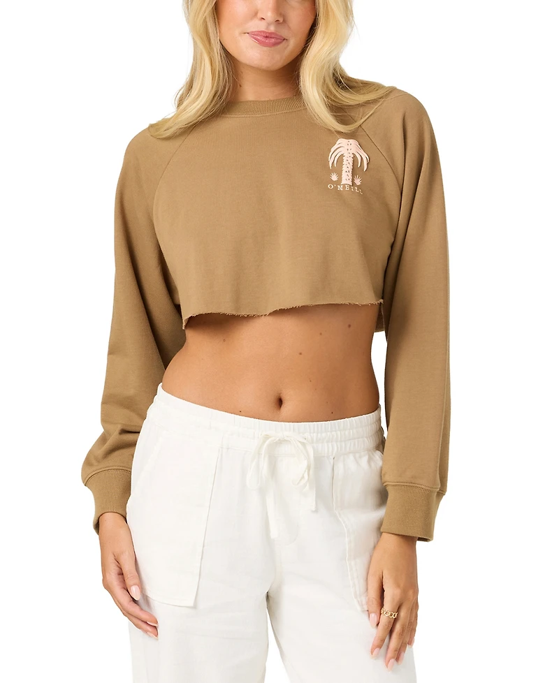 O'Neill Women's Cropped Crewneck Sweatshirt