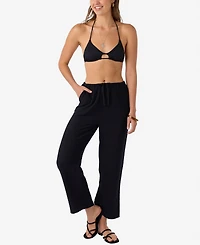 O'Neill Women's Brenda Pull-On Wide-Leg Pants