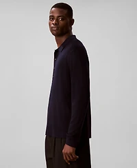 Calvin Klein Men's Extra Fine Merino Polo Sweater