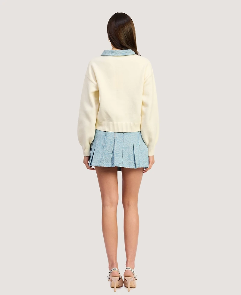 En Saison Women's Dominique Mini Skirt