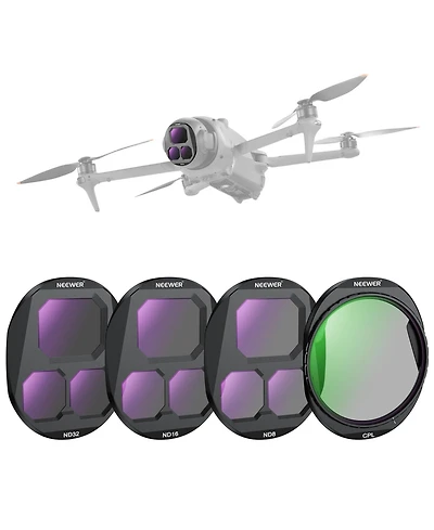 Neewer ND8 Camera Lens Accessory with Cpl, ND8, ND16 for Dji Mavic 4 Pro