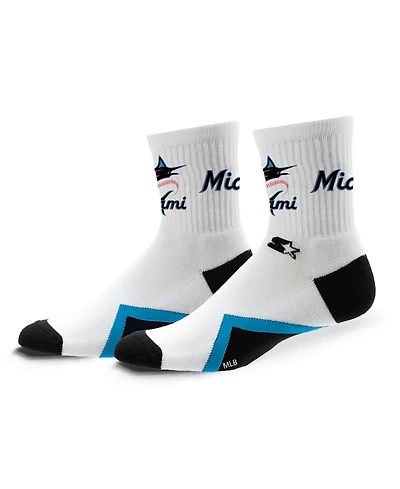 Starter Men's and Women's Miami Marlins Striker Mid-Crew Socks
