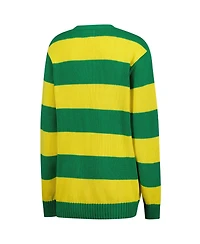 Uscape Apparel Men's and Women's Green Oregon Ducks Renew Knit Stadium Sweater