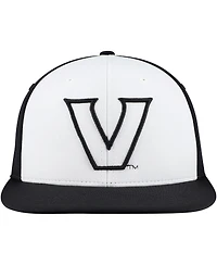 Uscape Apparel Men's and Women's White Vanderbilt Commodores Logo Flex Hat
