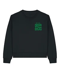 Uscape Apparel Women's Black Oregon Ducks Cloud Sweatshirt
