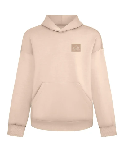 LevelWear Men's and Women's Khaki Colorado Avalanche Tri-Blend Luxe Signature Hoodie