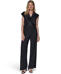 Donna Karan New York Women's Wide-Leg Jersey Pants