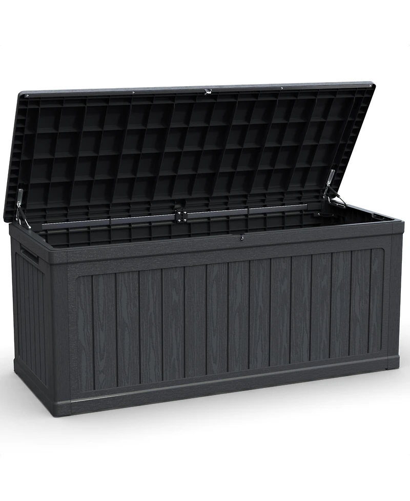 Viyet 260-Gallon Xxl Outdoor Deck Box