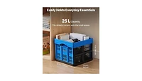 Viyet 3-Pack 25L Collapsible Storage Bins