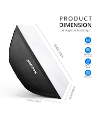Neewer S101-400W Softbox with 400W, 300W, 70W for S101-400W/300W