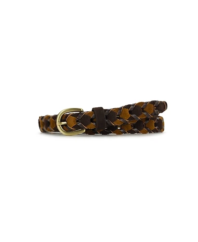 Patricia Nash Atina Braided Suede Belt