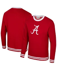 Uscape Apparel Men's and Women's Crimson Alabama Tide Renew Knit Vintage Pullover Sweater