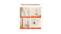 Viyet 12-Pack Adhesive Wall Hooks