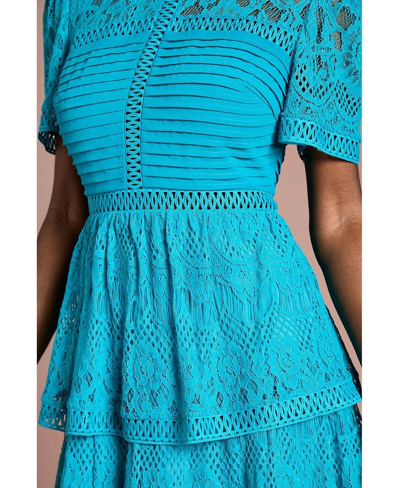 Coast Women's Tiered Lace Midi Dress