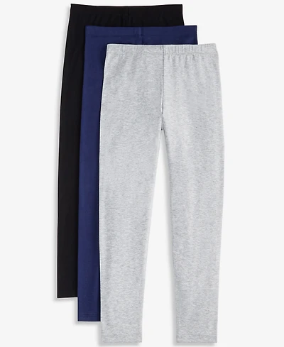 Epic Threads Girls' (Xs-xl) Solid Leggings, 3 Pack, Macy's Exclusive