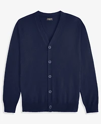 Club Room Men's Cashmere V-Neck Cardigan, Created for Macy's