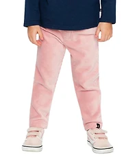 Deux par Toddler Girls Stretch Velour Treggings Pale
