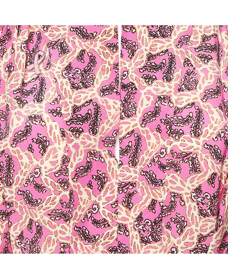 Pre-Owned Isabel Marant Women's Zarga Paisley Print Silk Pleated Top