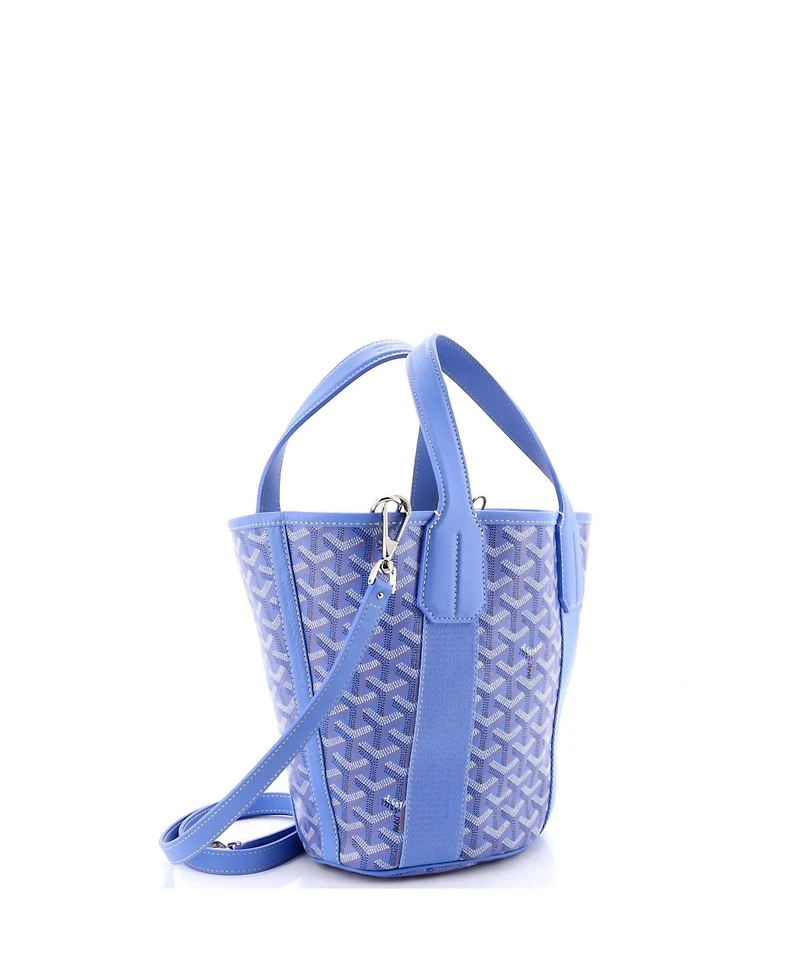 Pre-Owned Goyard Pm Belharra Tote Coated Canvas